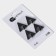 Set of metal self -adhesive hooks Savanna Black Loft Pyramid, 4 pcs, line 4 cm