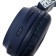 Hoco W25 headphones, wireless, overheads, BT5.0, 300 mAh, microphone, blue