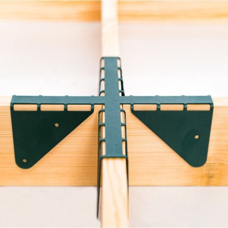 801-034GR Cross-shaped bracket for beds 801-034GR 20x20x7.1 cm-2