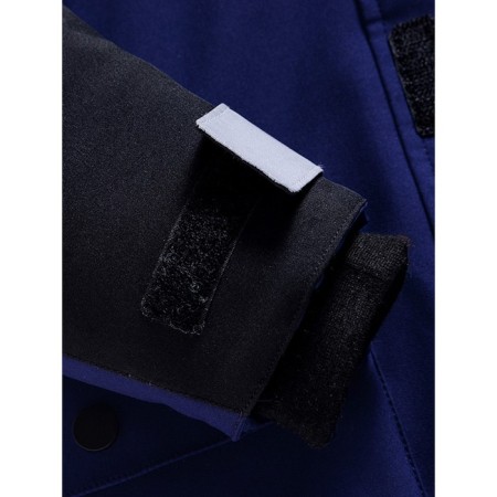 Ski costume for a boy, dark blue color, height 110 cm-4