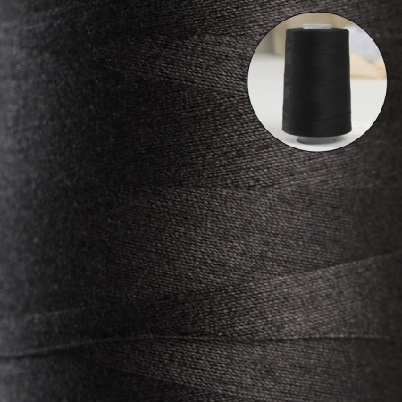 Threads 40/2, No. 120, 5000 m, black color No. 1325-1