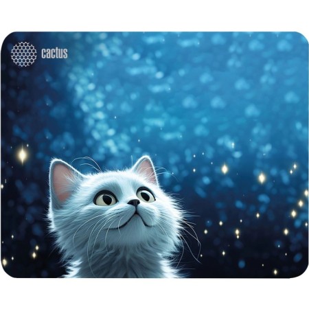 Cactus White Cat 300x250x3mm (CS-MP-D11M)