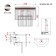 Sconces st. SL1624.201.02. Ercolano. 2x40 watts, E14, 29x32 cm, Shampan