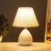 Table lamp "Marquise" 1x40W E14 white 18.5x18.5x27cm