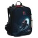 School backpack 38 x 30 x 16 cm, ergonomic back, Stavia "Cosmonaut", black