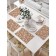 A set of napkins for setting the table "Nature drawings", rectangular, size 32x46 cm, 4 pcs