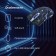 Mouse call 701G Black optical (3600DPI) USB for a laptop (6but)