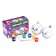 New Year's set for creativity. Christmas balls for coloring "New Year! Fun friends ", set 2 pcs, paints