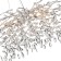 Delica G9 10x40W chandelier