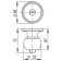 Handway Zilka 6082 CP-B, latch, color chromium