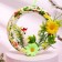 Decorative Easter suspension "Kurochka" 5 × 15 × 15 cm