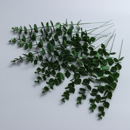 Decorative branch "Eucalypt", 39 × 4.5 × 4.5 cm-1