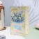 Birthday card!" Glitter, congregre, flowers in the box, 12.5x19.4 cm