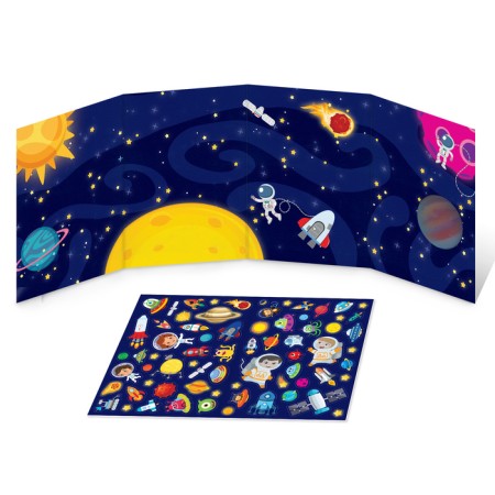 Reusable stickers "I study space"-2