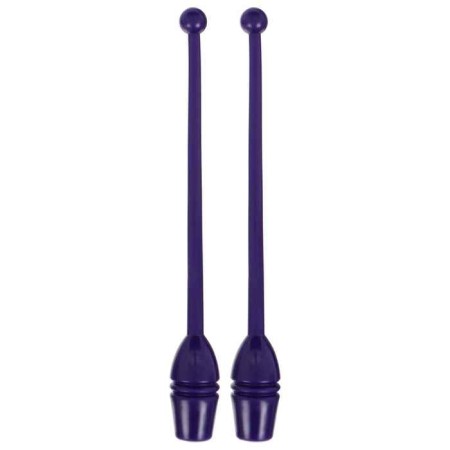 Bulas for rhythmic gymnastics inserted Grace Dance, 35 cm, purple color-3
