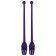 Bulas for rhythmic gymnastics inserted Grace Dance, 35 cm, purple color