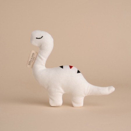 Soft toy "dinosaur" with stripes on the back, 17 cm-3