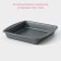 Baking uniform “Granite”, 26 × 23.5 × 4 cm, anti -stick coating, black color