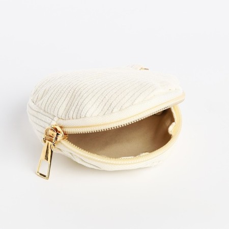 Bag Women's Baget with a zipper, milk color-5