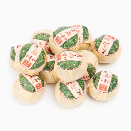 Chinese tea Shu Puer "Jackie", in tangerine, New Year, 100 g-2