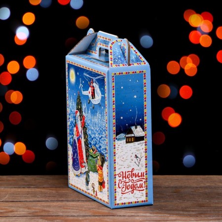 Gift box "The holiday comes to us" 16.8 x 7 x 25 cm-2