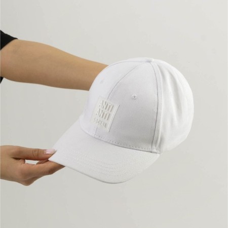 Women's cap anti anti sour, white color-4