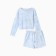 Women's costume (longshit and shorts) KAFTAN p. 40-42, blue