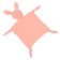 Toy - Comforter "Bunny", rattling, dusty rose, mum & Baby