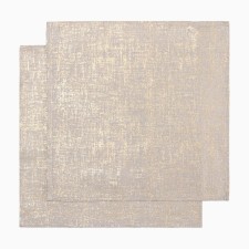 Set of napkins Ethel gold 2 pcs. 45*45 cm, 100% p/e, 180g/m2