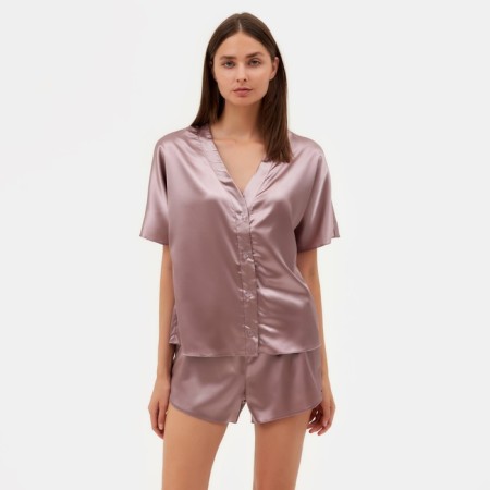 Pajamas (shirt, shorts) Women's Minaku: Light Touch Color Violet, Rr. 42-3