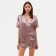 Pajamas (shirt, shorts) Women's Minaku: Light Touch Color Violet, Rr. 42