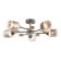 Suspended Ambrella Light, Modern, TR3033233, 5HE27, Gray color, wood
