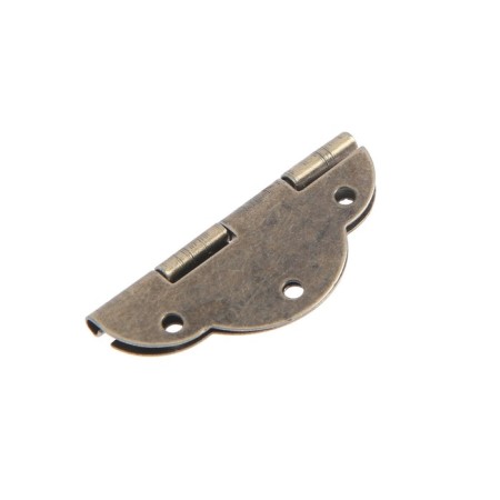 Iron loop, 46x34x0.4 mm, bronze color, 100 pcs-1