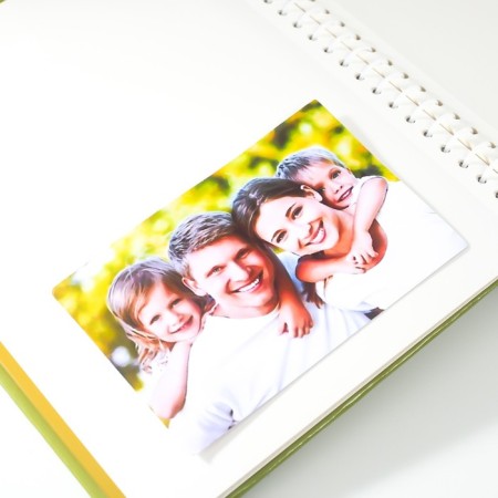 Photo album magnetic 20 sheets "Green leaves" 29x24x2 cm-3
