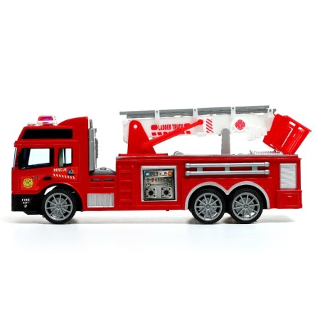 Radio -controlled "Firefight" machine, with a retractable staircase, works from batteries-1