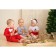 Combineson crumb I "Santa", height 86-92 cm, red