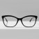 Ready glasses GA0624 (color: C1 black; diopter: + 2; Toning: no)