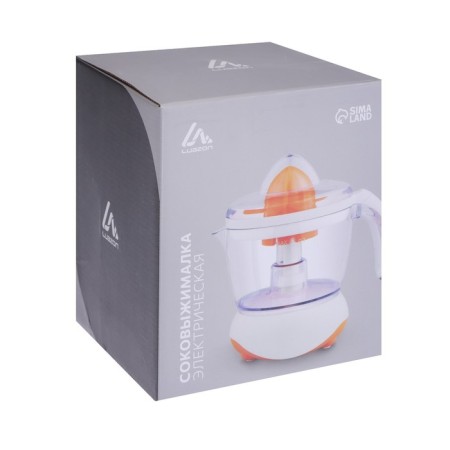Luazon Lje-001 juicer, for citrus fruits, 40 watts, 0.7 l, white-orange-7