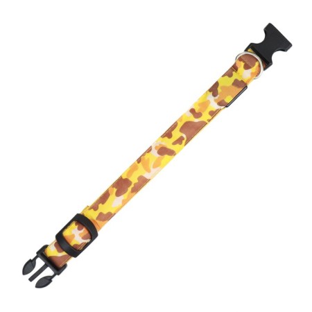 Collar with Militari's backlight 3 glow modes Size S, Osh 22-40 x 2.5 cm yellow-6