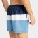 Male sports shorts, dark blue /white /blue, size 46 (s)
