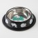 Metal bowl for a cat with a non -slip base “I want to eat”, 235 ml, 15x3.5 cm