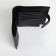 Male purse on 3 in 1 button, department for car documents, passports, black color