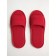 Women's slippers open nose, size 39-41, burgundy color