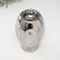 Ceramics candlestick per 1 candle "owl Sipukha" d = 3.5 silver 9x8.5x12.5 cm