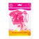 Latex ball 10 ", pastel, set of 5 pcs., Pink color