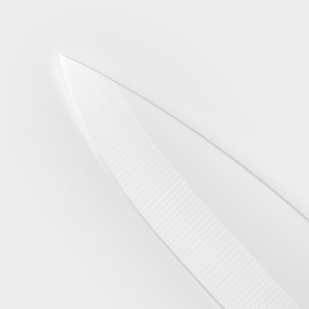 Knife ceramic shade "Simple", blade 10.5 cm, handle Soft Touch, color orange color-4
