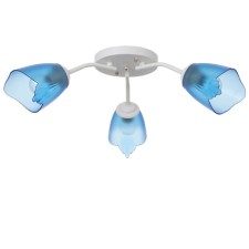 Six 3x15W E27 White-blue 50x15x15cm Bayerlux