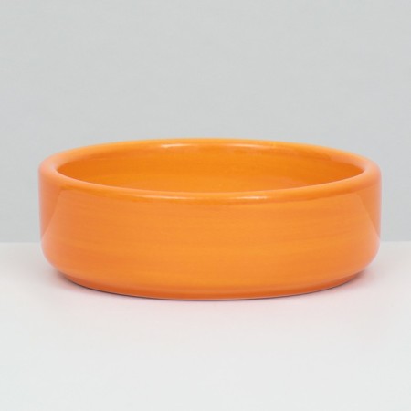 Ceramic bowl with carrots 80 ml 8.8 x 8.8 x 3 cm, orange-4