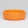 Ceramic bowl with carrots 80 ml 8.8 x 8.8 x 3 cm, orange