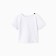 T-shirt Children's Minaku: Basic Line Baby, white color, height 68-74